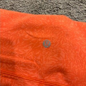 Lululemon Vibrant Orange Hoodie
